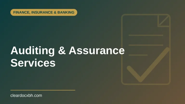 Auditing and Assurance Services in Bahrain