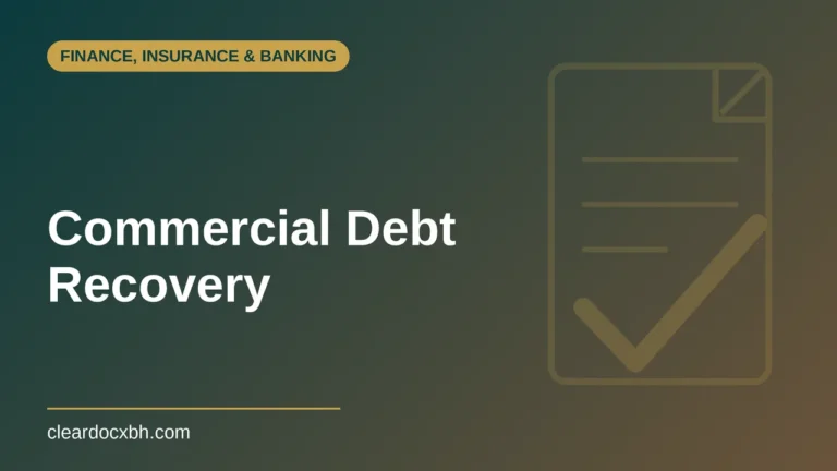 Commercial Debt Recovery in Bahrain