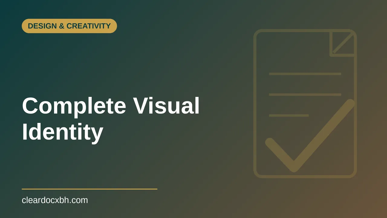 Complete Visual Identity in Bahrain