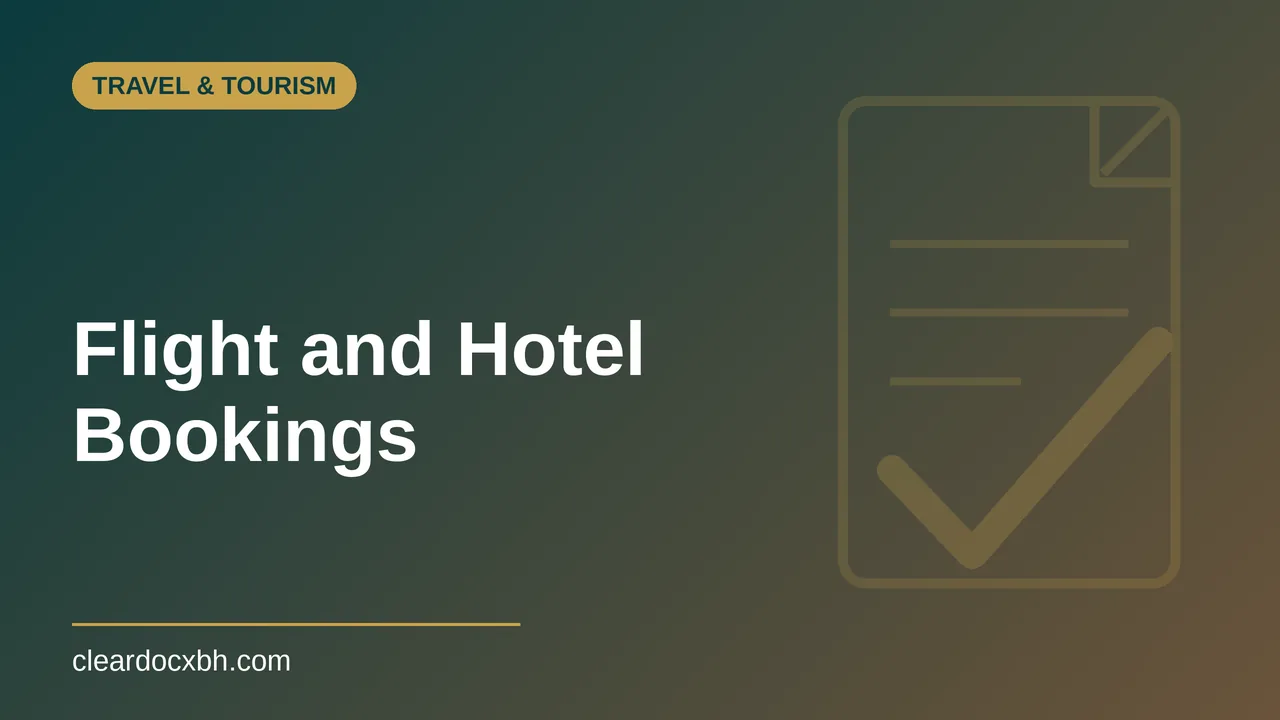 Flight and Hotel Bookings in Bahrain