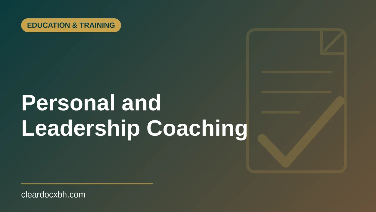Personal and Leadership Coaching in Bahrain