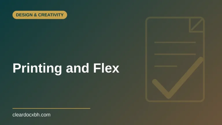 Printing and Flex in Bahrain