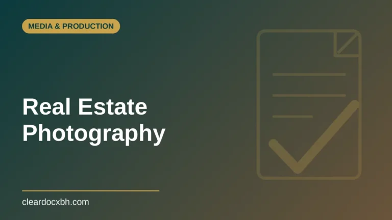 Real Estate Photography in Bahrain